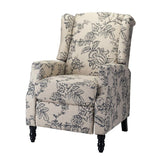 Lilith Upholstered Recliner Chair with Adjustable Backrest & Footrest
