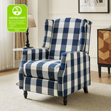 Lilith Upholstered Recliner Chair with Adjustable Backrest & Footrest