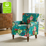 Artemisa Modern Floral Pattern Upholstered Armchair