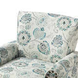Artemisa Modern Floral Pattern Upholstered Armchair