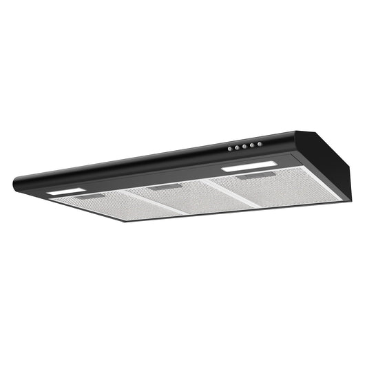 CIARRA 30 Inch Under Cabinet Range Hood CAB75918B-OW