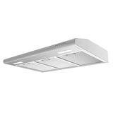 CIARRA 30 Inch Low Profile Vent Hood Under Cabinet Range Hood Ventless CAS75918B-OW