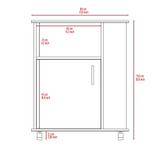 Oslo 2 Piece Kitchen Set, Kicthen Island + Kitchen Cart