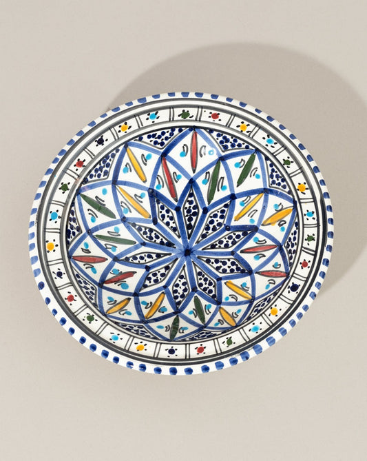 Ceramic Hand Painted Decorative Plate | Terrata 9"