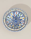 Ceramic Hand Painted Decorative Footed Plate | Terrata 9"