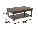 Crestline 3-Piece Lift-Top Set (Lift-Top Cocktail & 2 End Tables)