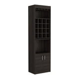 Fillmore 2 Piece Living Room Set, Bar Cabinet + Coffee Table, Carbon Espresso Finish