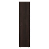 Home Linen Freestanding Tall Cabinet with Single Door and 4 Horizontal Storage Shelves, Cabinet for Bathroom, Bedroom or Laundry Room