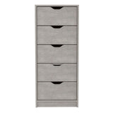 Basilea 5 Drawers Tall Dresser