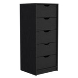 Basilea 5 Drawers Tall Dresser, Pull Out System