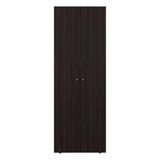 Home 2-Door Closet System Armoire with Hanging Rod and Storage Shelf, Modern Bedroom Organization Storage, Space-Saving Wardrobe for Jackets, Dresses, and Folded Garments in Contemporary Bedrooms