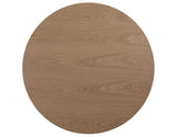 Colvin 5-Piece 52-inch Round Dining Set, Brown