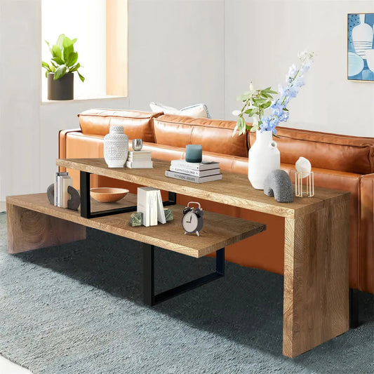 Multifunctional Extendable & Rotating Console Table