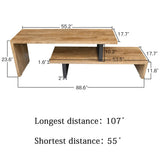 Multifunctional Extendable & Rotating Console Table