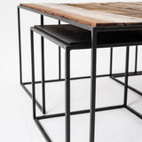 Rustika Nesting Coffee Table Set 100cm