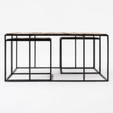 Rustika Nesting Coffee Table Set 100cm