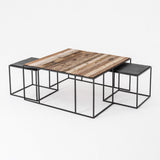 Rustika Nesting Coffee Table Set 100cm