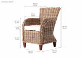 Wickerworks Baroness Chair (Set of 2)