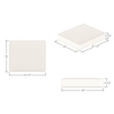 Ottoman Welt Cushion - 23.5 x 20 x 3.5