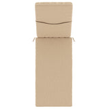 Chaise Lounge Cushion - Seat 25 x 47 x 3.5 | Back 23 x 19 x 3.5