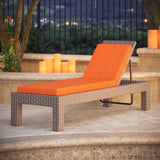Chaise Lounge Cushion - Seat 24.5 x 52.5 x 3.5 | Back 22 x 24 x 3.5