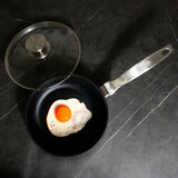 CXD Dual Ceramic Layer, Diamond Reinforced Nonstick Fry Pan | Made in Switzerland