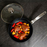 CXD Dual Ceramic Layer, Diamond Reinforced Nonstick Fry Pan | Made in Switzerland