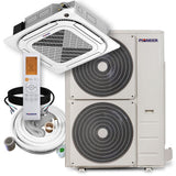 Pioneer® Quantum Ultra™ 48,000 BTU 19 SEER2 230V 4-Way Ceiling Cassette Ductless Mini-Split Air Conditioner Inverter Heat Pump