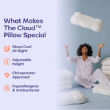 CloudAlign Pillow Navy