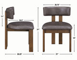 Cambridge Vegan Leather Side Chair