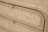 Cannes 3-Drawer Nightstand