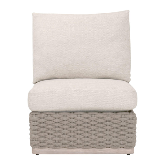 Caspian Outdoor Modular Armless Sofa Chair