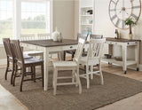 Cayla 24" Counter Stool, Dark Oak