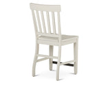 Cayla 24" Counter Stool, White