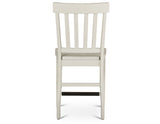 Cayla 24" Counter Stool, White