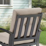 Chamber 3 Piece Outdoor Furniture Set with Sunbrella® Cushions