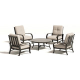 Chamber Patio 4 Seat Conversation Sets With Sunbrella® Cushions