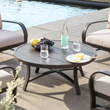 Chamber Patio 4 Seat Conversation Sets With Sunbrella® Cushions