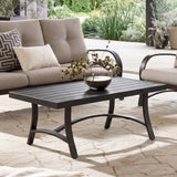 Chamber 5 Pieces Aluminum Patio Sofa Sets with Sunbrella® Cushions