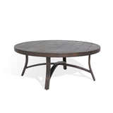 Chamber 4-Person Patio Swivel Chair Sets With Round Coffee Table