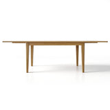 Chandler 63"-95" Large Wood Rectangular Extendable Dining Table
