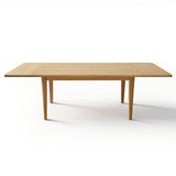 Chandler 63"-95" Large Wood Rectangular Extendable Dining Table