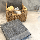 Melange Bamboo Hand Towel 2pc Set – Sand