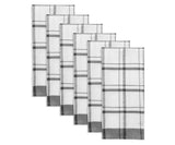 Gray Kitchen Towels - Checkered Tea Towels