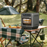 Ciarra Nosh Oven | 8-in-1 Portable Countertop Steam Oven Small Electric Oven with Air Fryer | Ashy Cloud