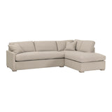 Clara 112" Slim Arm Sleeper Queen RF Sectional