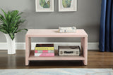 Cleo Contemporary Night Stand – Stylish Velvet Upholstered Design with Open Shelf for Storage