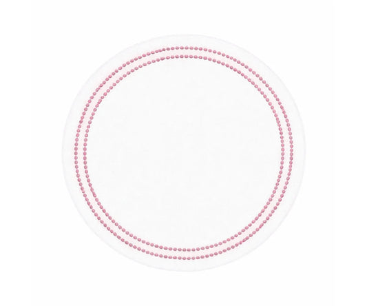 Pink and White Placemats