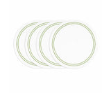 Sage Green Embroidery Placemats