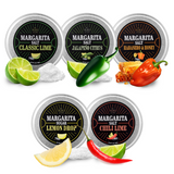 5-Pack Premium Margarita & Cocktail Flavored Salt Rimmer, Variety Set 3.5oz
